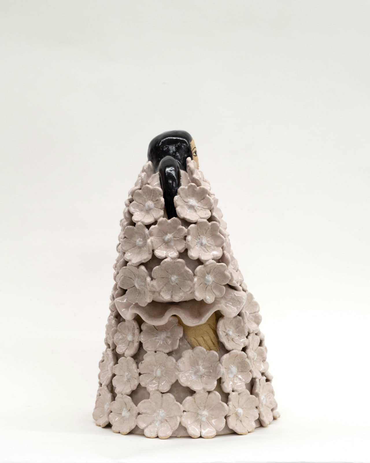 Maryam Yousif, Habibti in Dusty Pink Rosette Dress, 2025