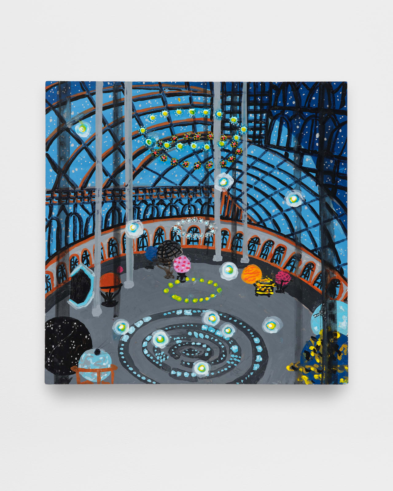 Michiko Itatani, Starry Night, 2022