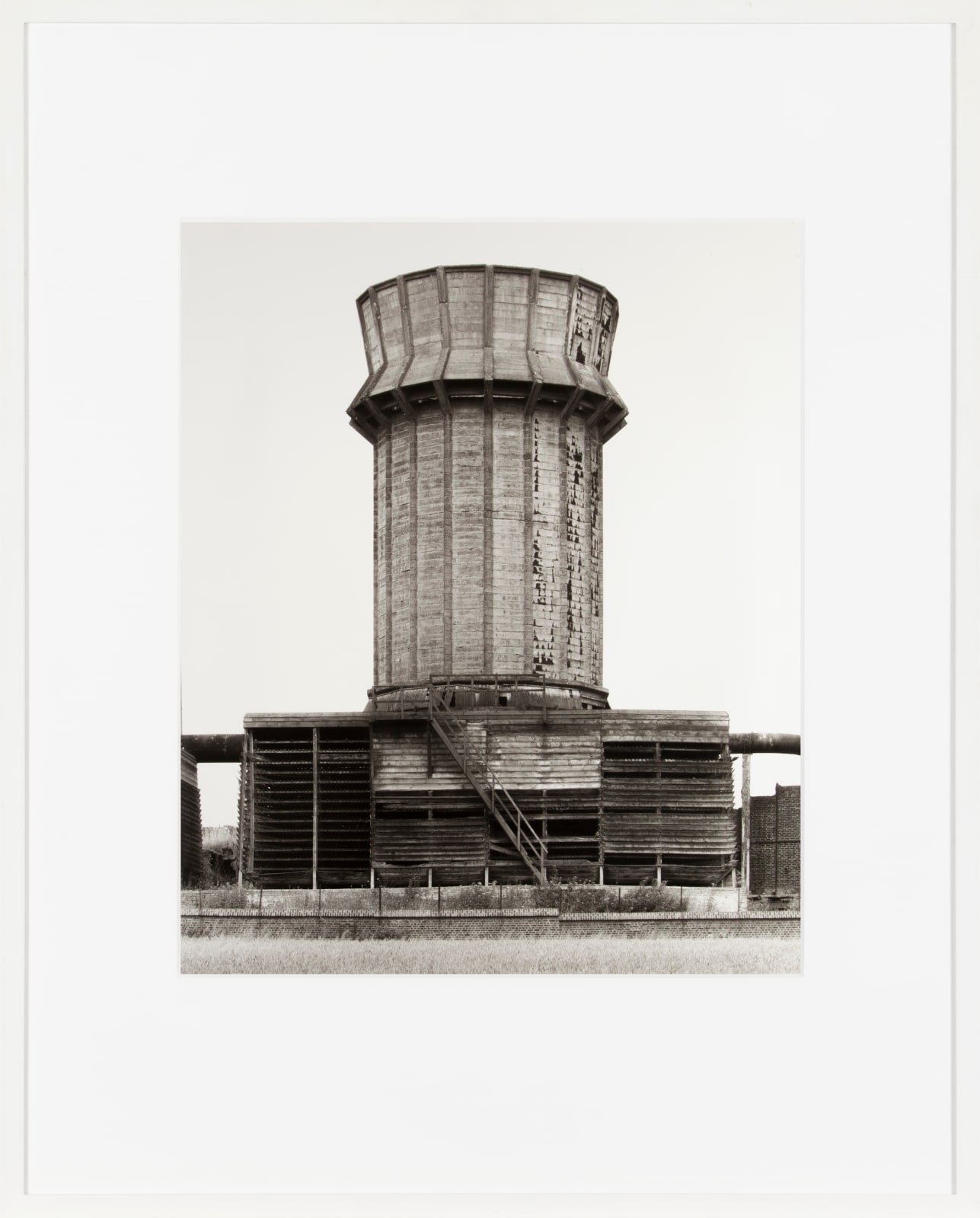 Bernd and Hilla Becher, Cooling Tower [Kühlturm], Mons, Borinage, B, 1967 / printed 1989