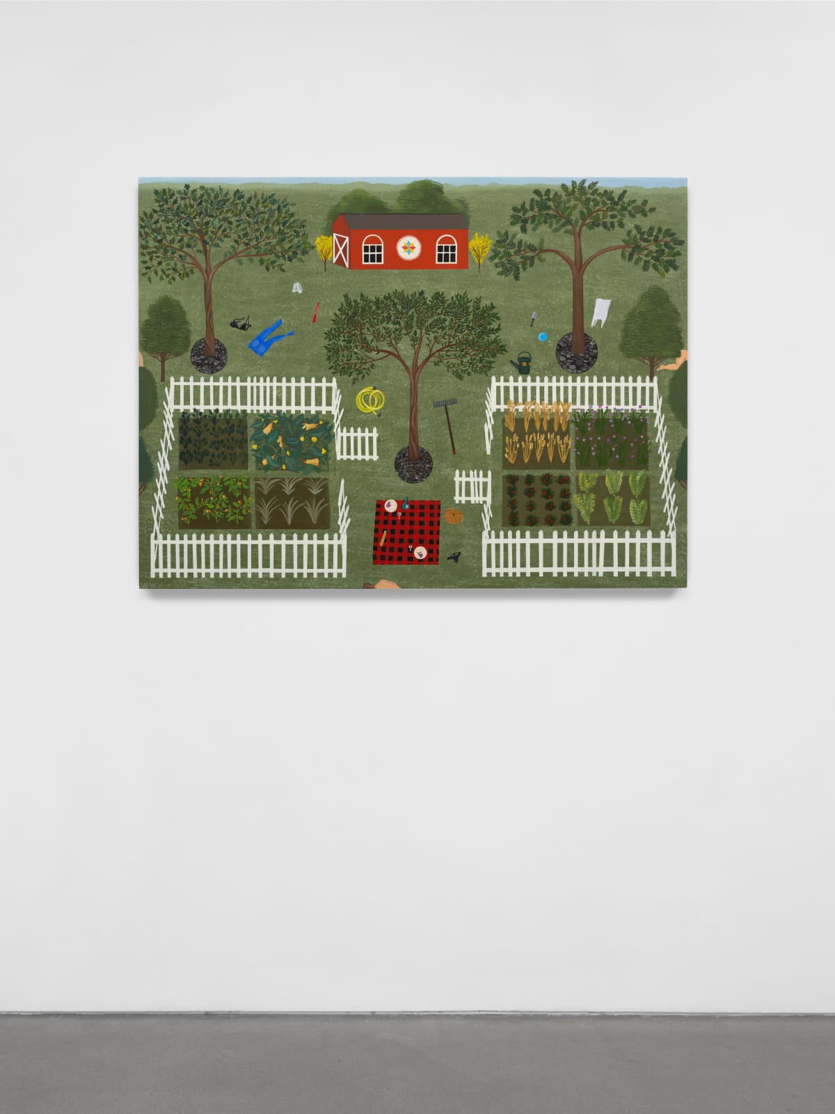 Anne Buckwalter, Picnic in the Garden, 2023