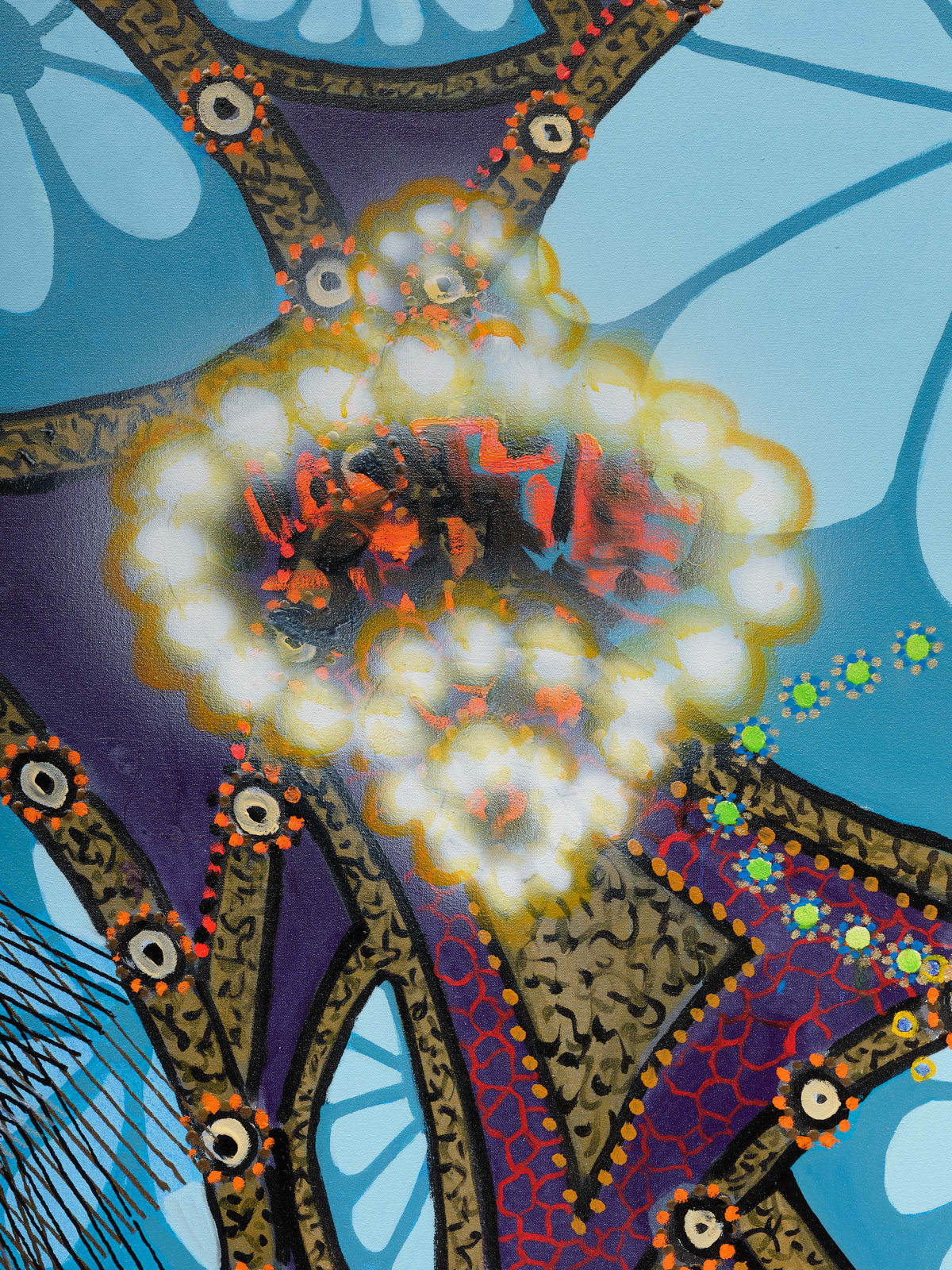 Michiko Itatani, Cosmic Theater, 2023