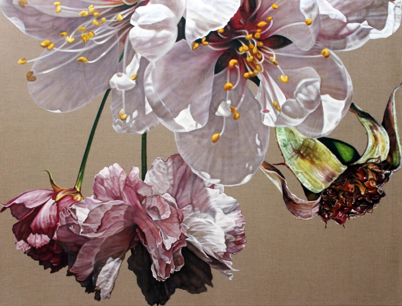 Anne Middleton, Walk in radiance. The pollen path., 2015