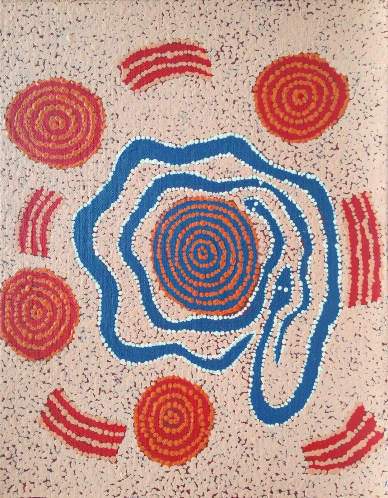 Andrew Spencer Tjapaltjarri, Untitled, 2015