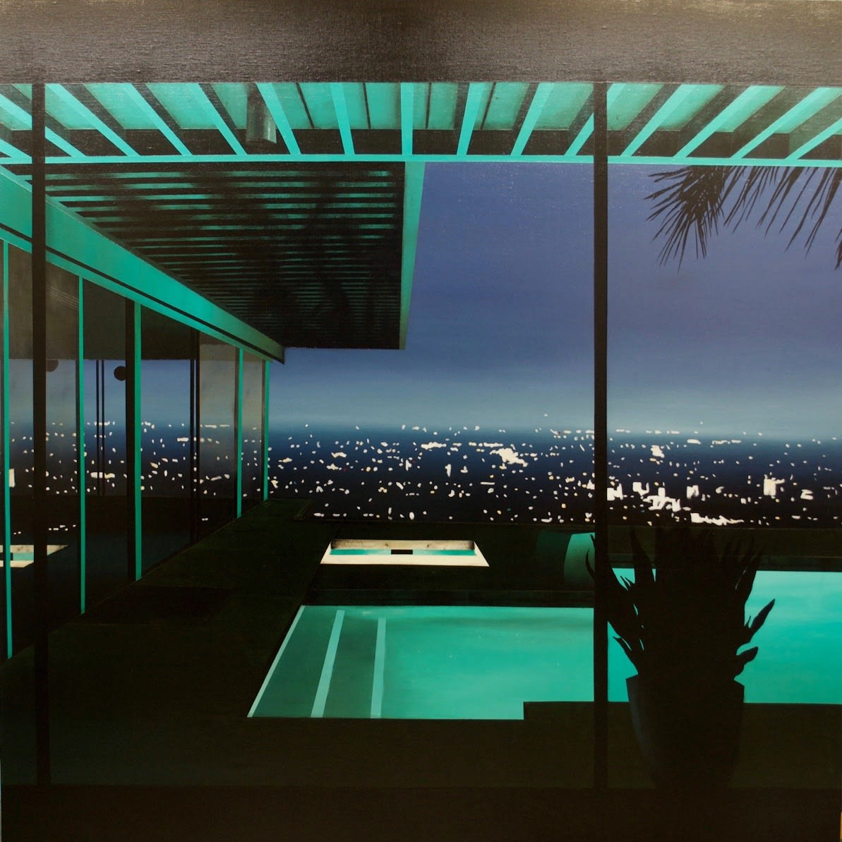 Laurence Jones, Night Pool, 2020