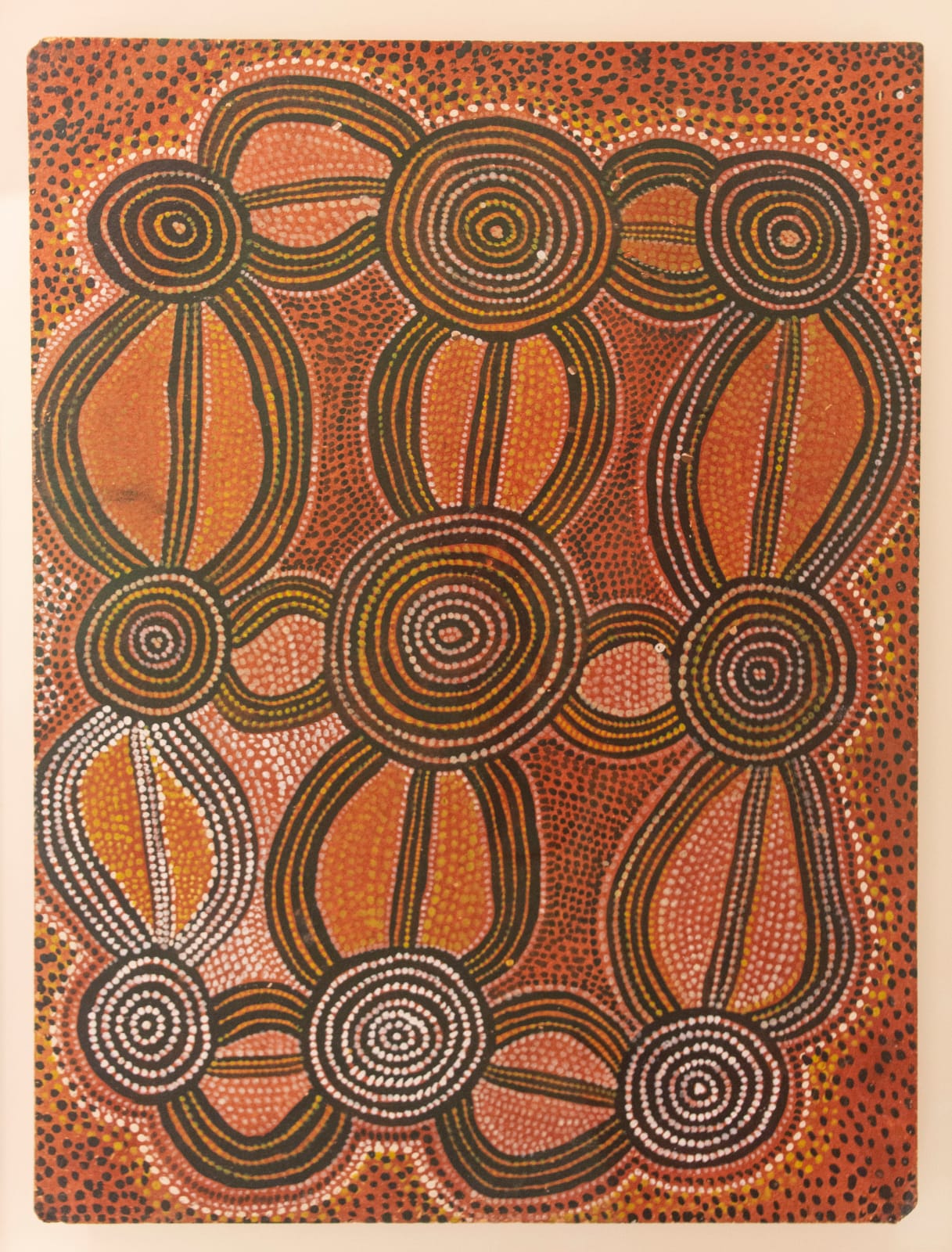 Billy Stockman Tjapaltjarri, A Long Dreaming Story, c.1974