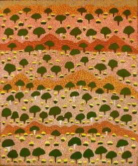 Artists of Ampilatwatja, My Mother's Country (Daisy moss Kemarra), 2011