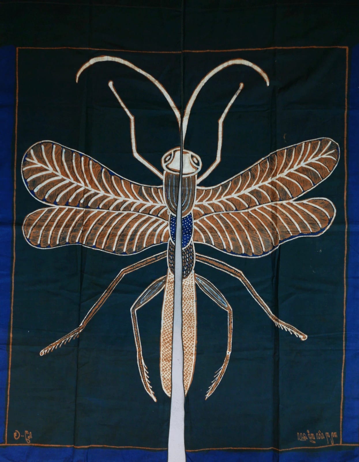 LoU Zeldis, Split Noren insect panel, 1998 - 2010