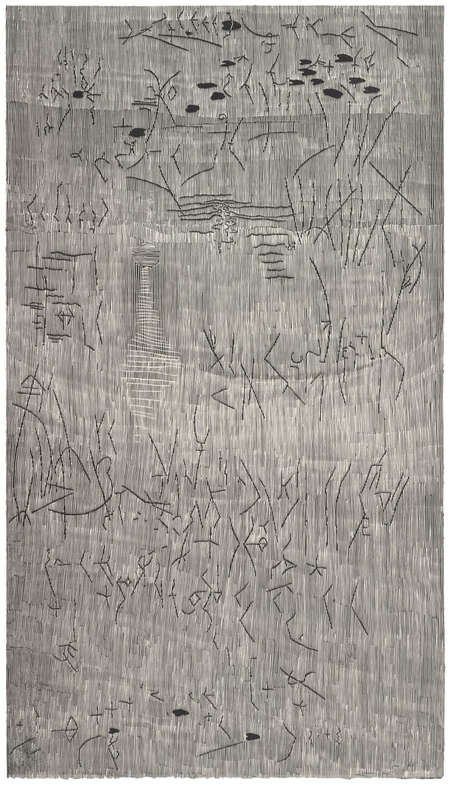 G.W. Bot, Water Glyphs, 2022