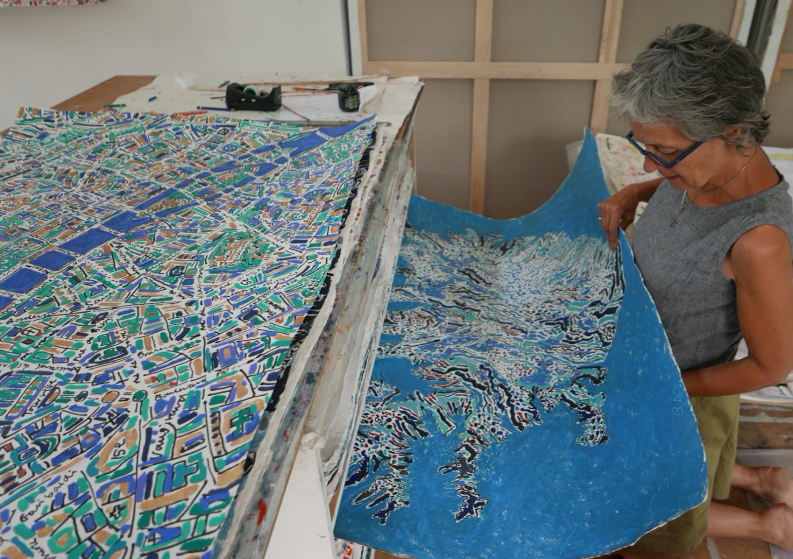 Barbara Macfarlane, In The Studio