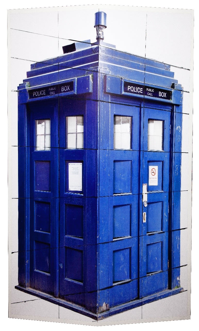 Piers Bourke, You Are Being Watched (Blue), 2014