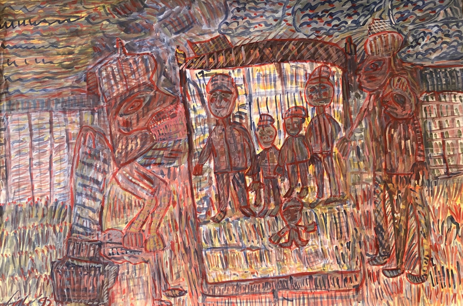 Shafique Uddin, Untitled 24, 1992