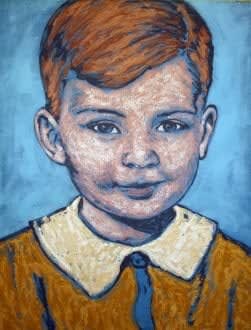 David Bromley, Boy's portrait, 2007