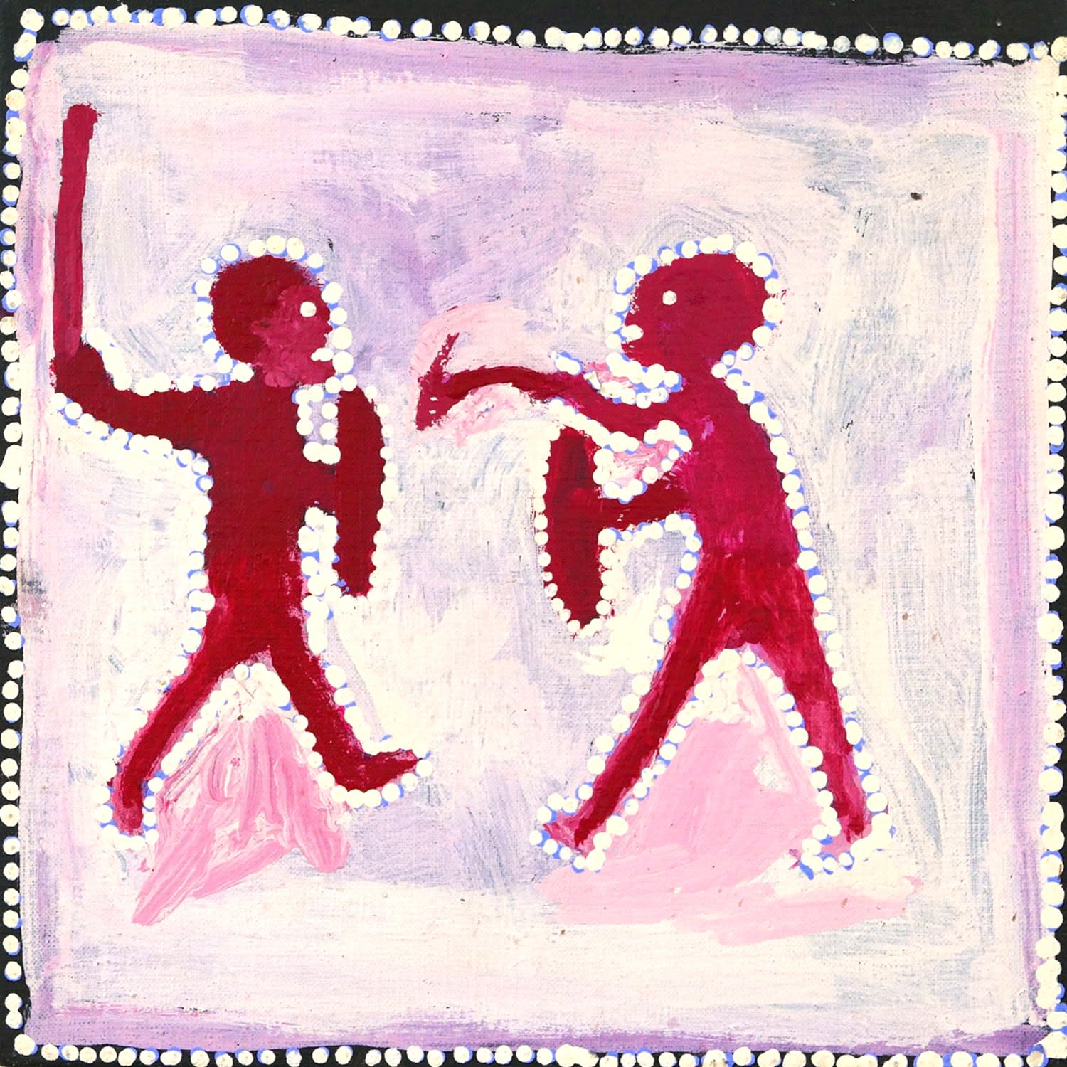 Rebecca Hossack Gallery in London presents works by Australian Aboriginal Utopia artist Motorbike Paddy, drawing on the legacy of Emily Kam Kngwarray and the Utopia region