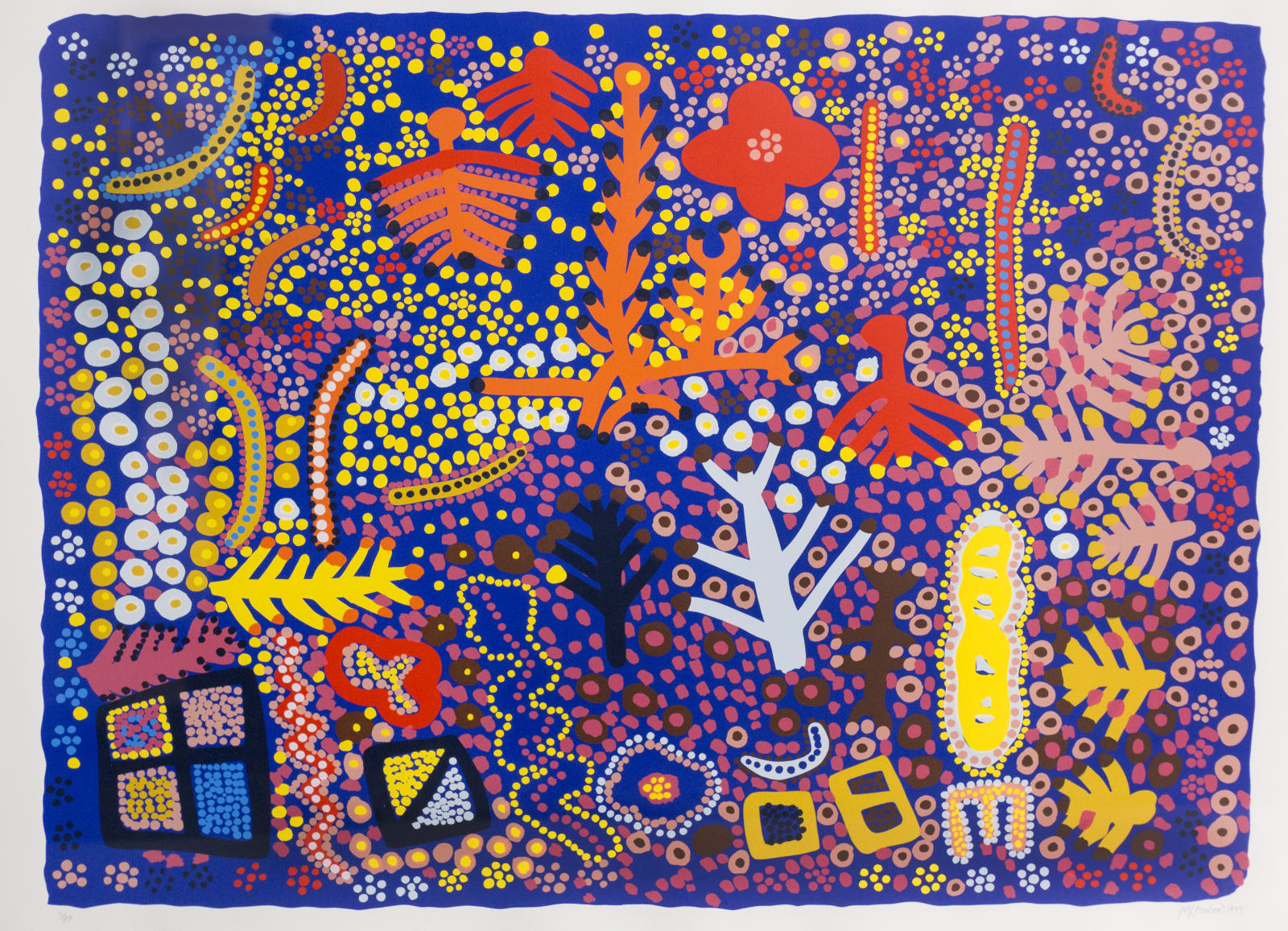 Marlee Naparula, Flowers and Trees, 1997