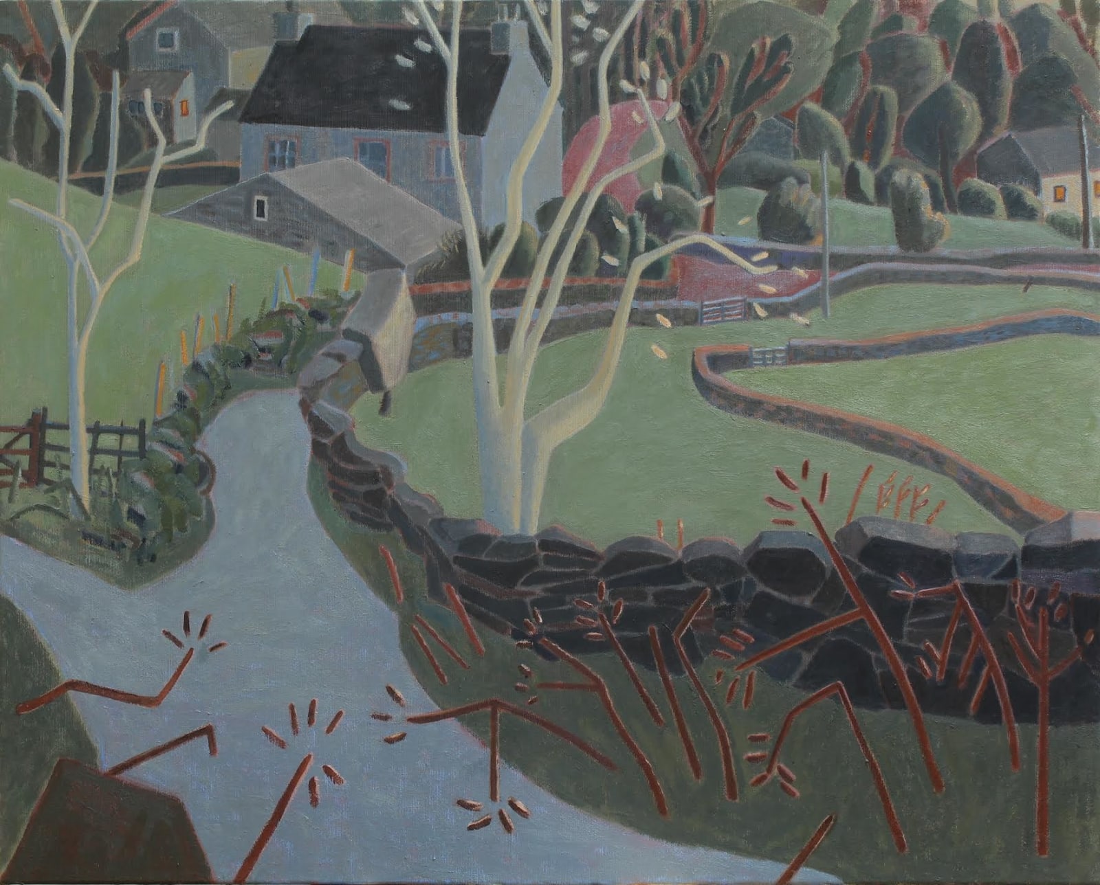 Louise Sturgis, Farm track, Kentmere, 2023