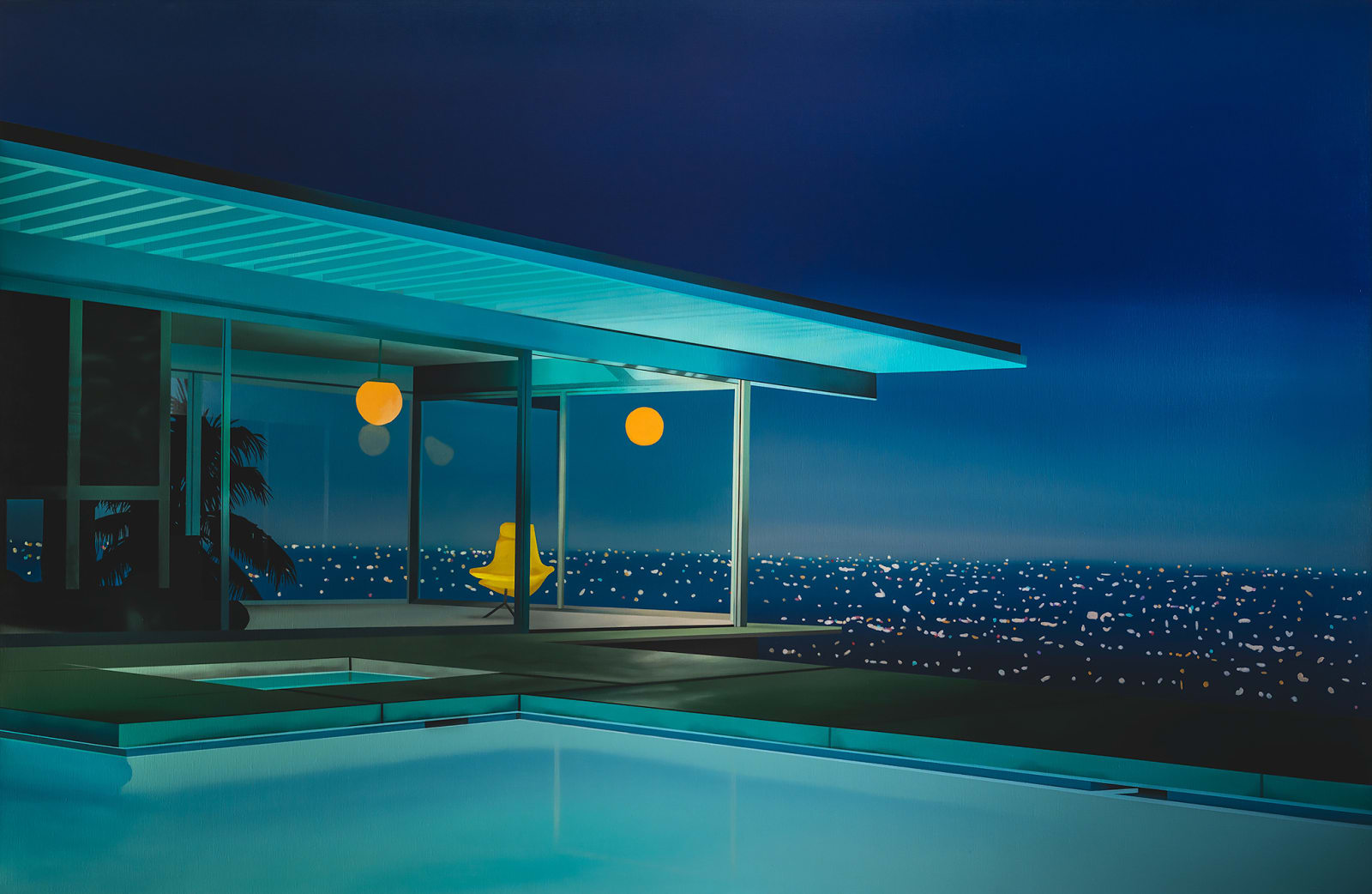 Laurence Jones, Indigo Night, 2022