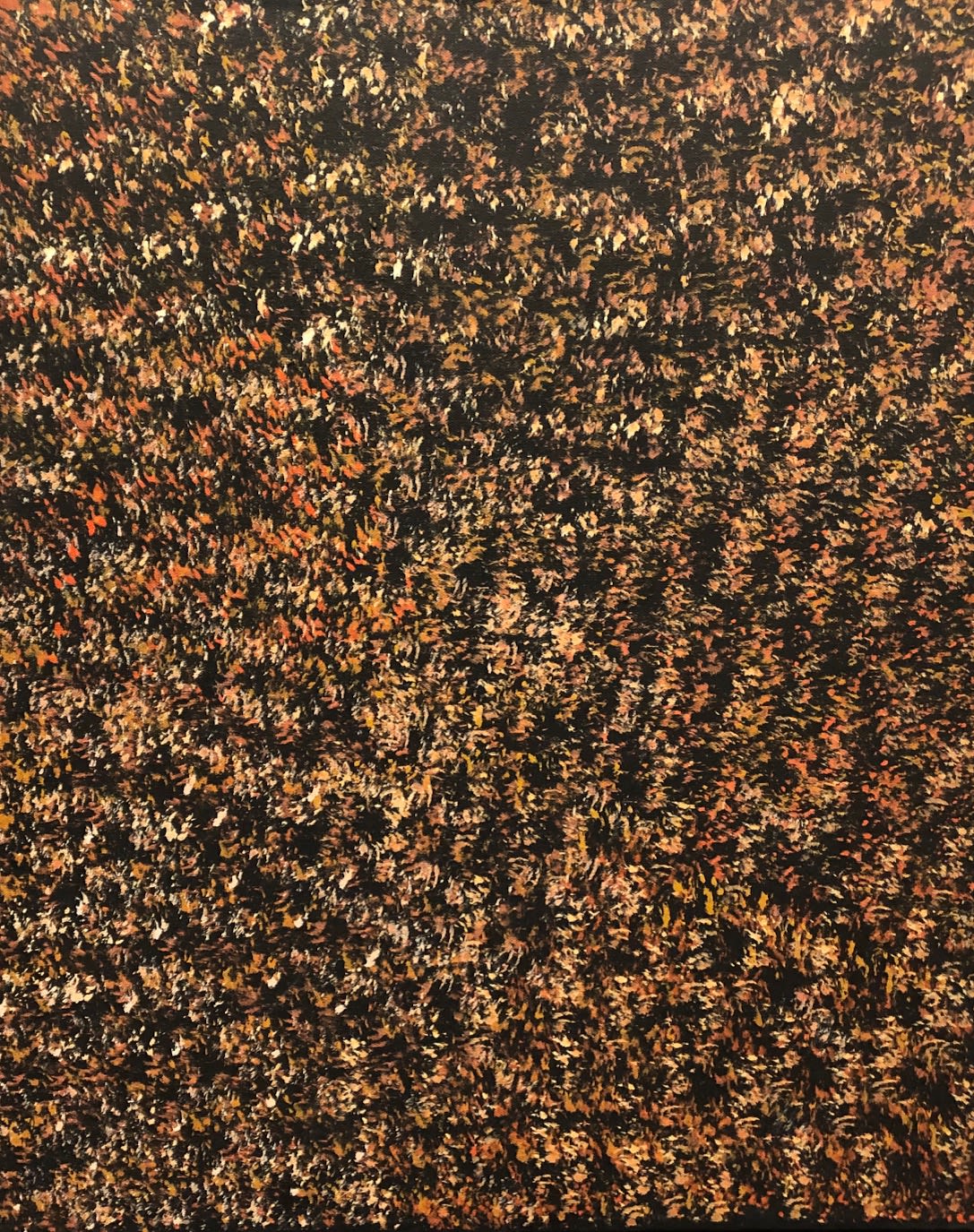 Maxie Tjampitjinpa, Bush Fire Dreaming, 1990