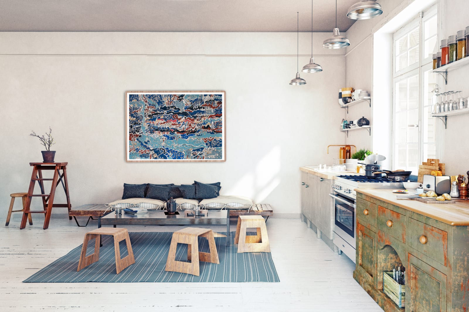 Barbara Macfarlane, INTERIOR SHOT