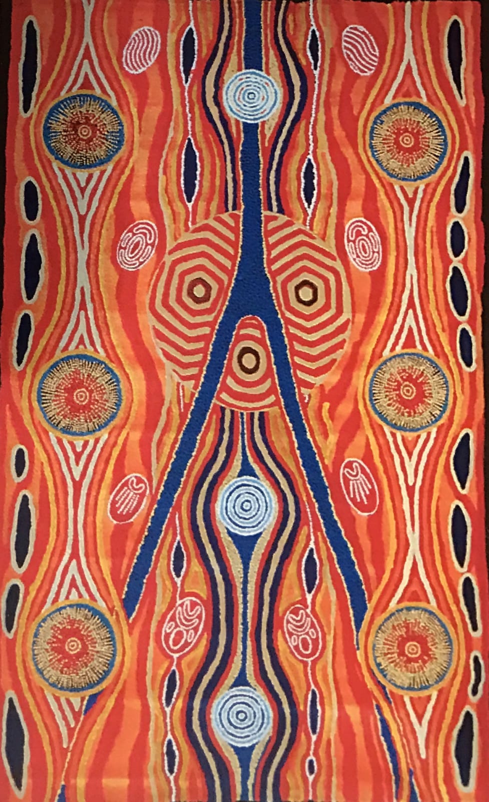 Malcolm Jagamarra Nelson, Wiliya-Jaya (the Land River system), 2001