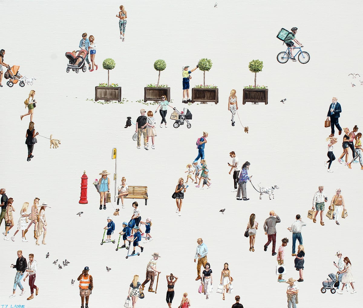 Tyrone Layne, Five Ways - Paddington, 2017