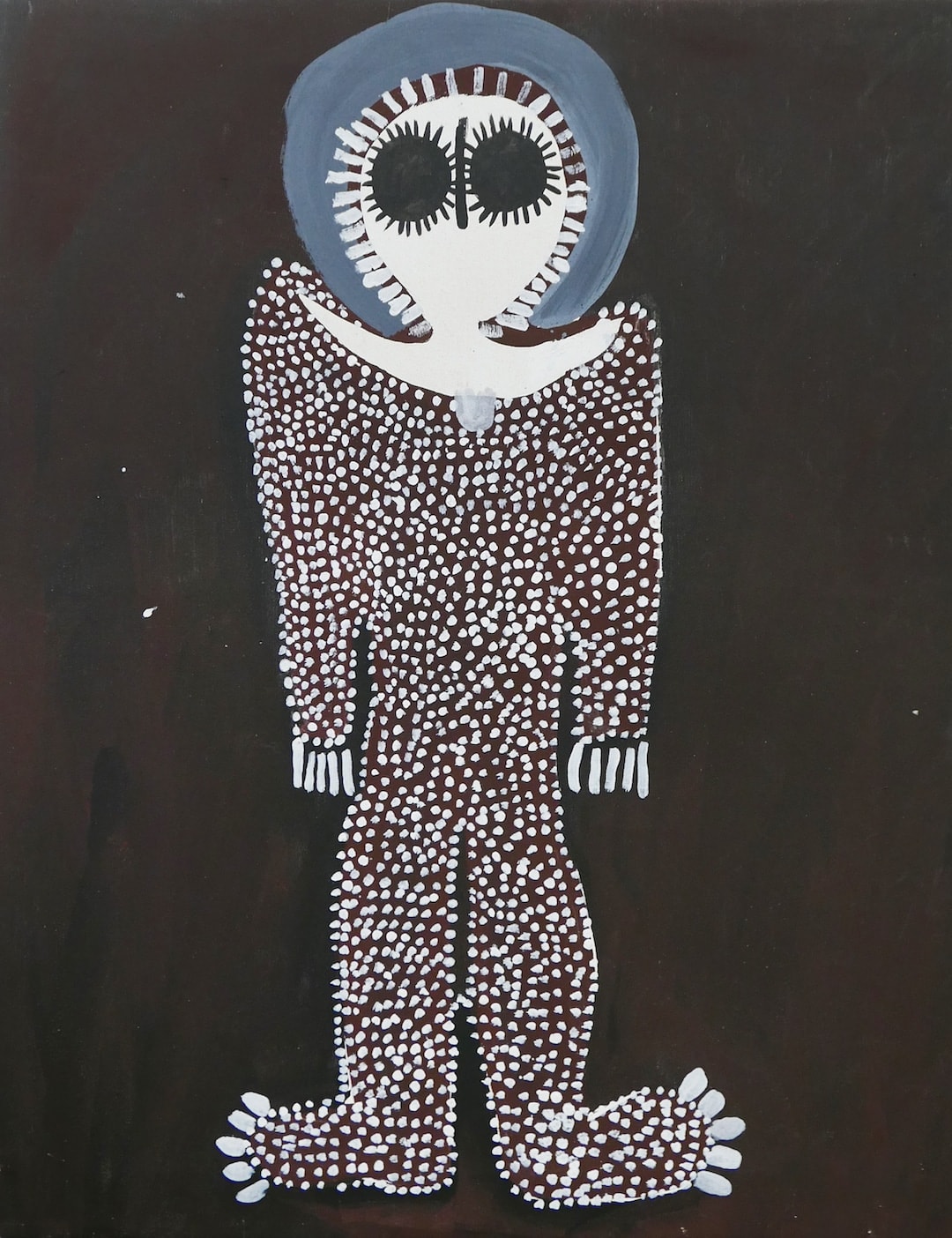 Biddy Dale, synthetic polymer paint on canvas. Kimberley, Aboriginal artist and artwork.