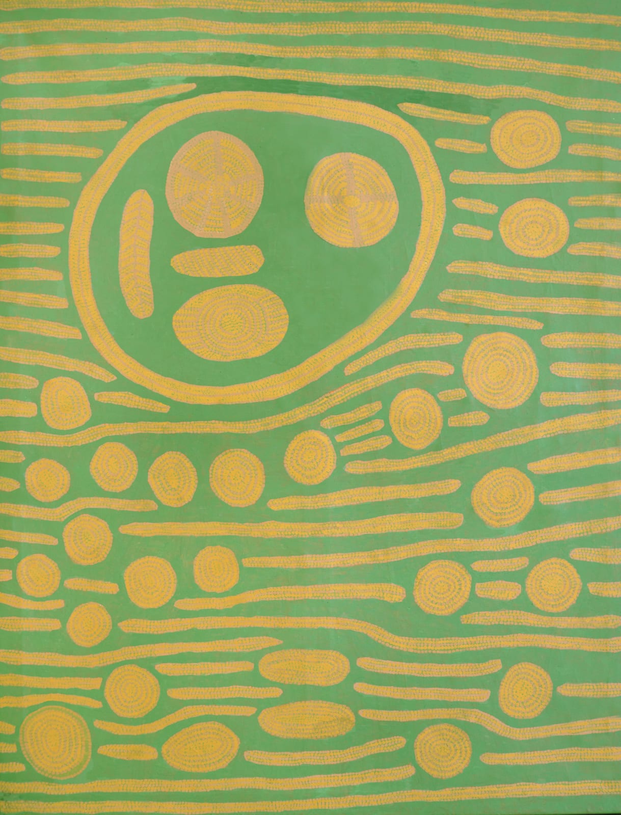 Jimmy Pike, Japingka Map II, 2001