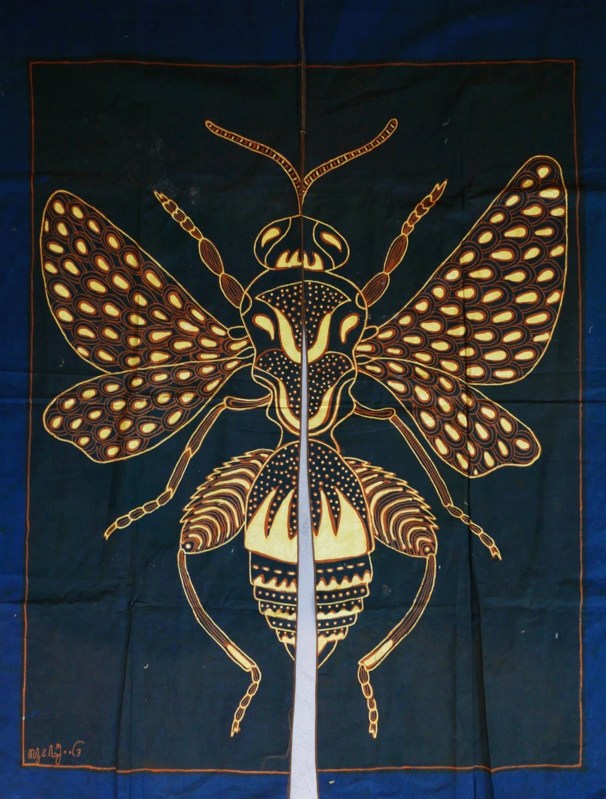 LoU Zeldis, Split Noren insect panel, 1998 - 2010