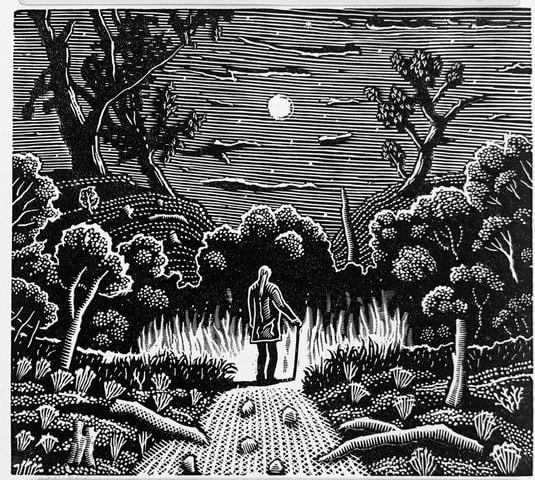 David Frazer, Burning Moonlight I, 2025