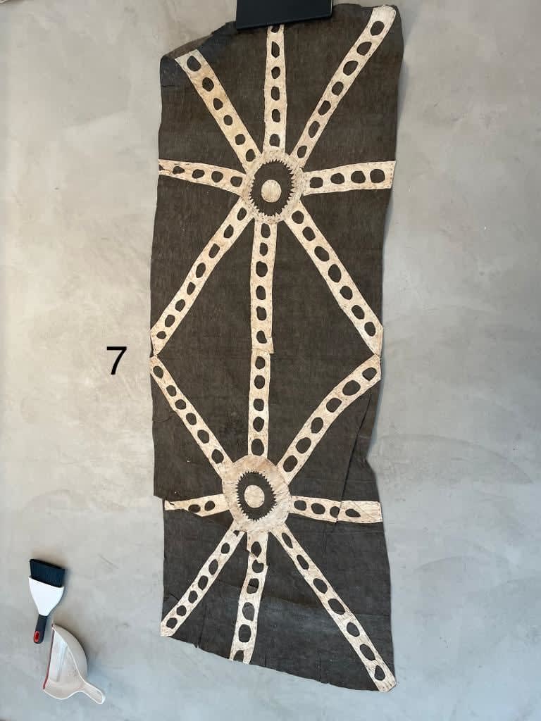 Ilma Ugibari (Savari), Untitled Bark Cloth, n.d