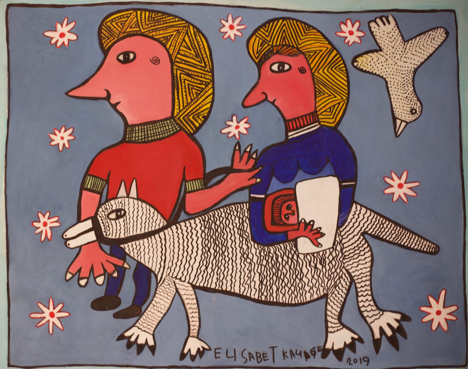 Elisabet Kauage, Mary and Joseph, 2019