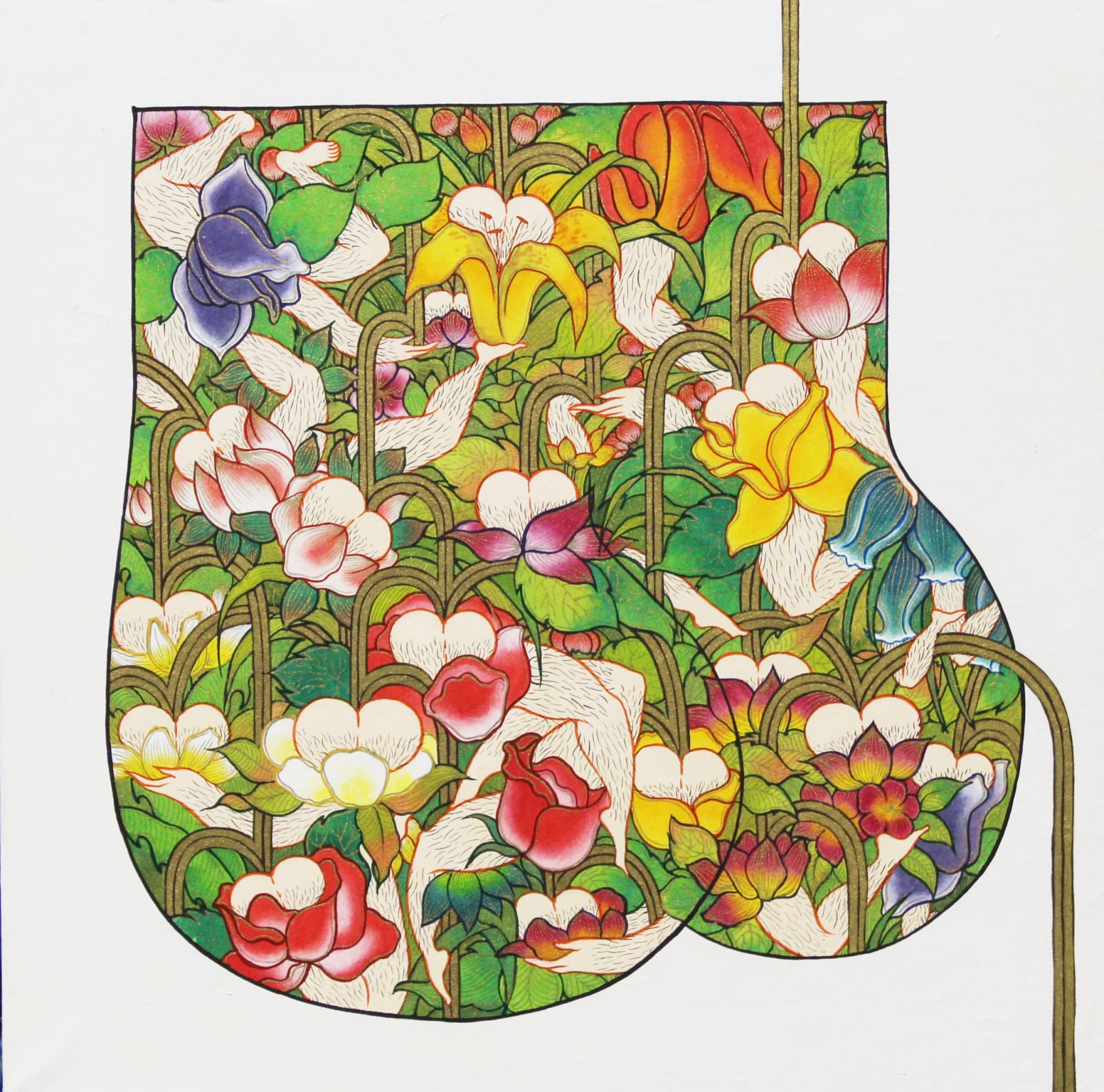 Song-Nyeo Lyoo, Pond I, 2014