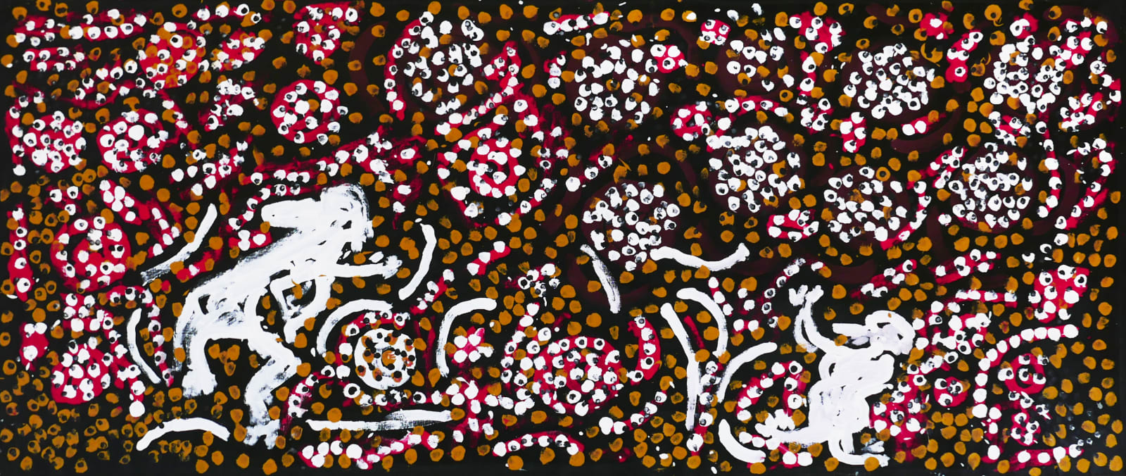 Johnny Warangkula Tjupurrula, Fire Dreaming at Tjikari, 1998