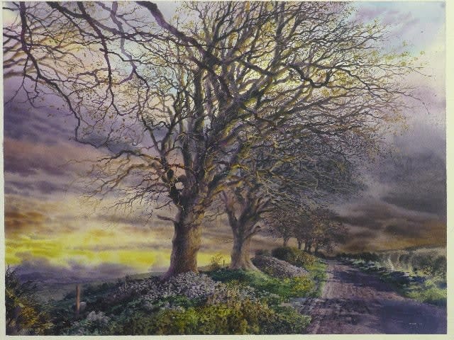 David Forster, There he climbed up (Pentland Hills), 2014