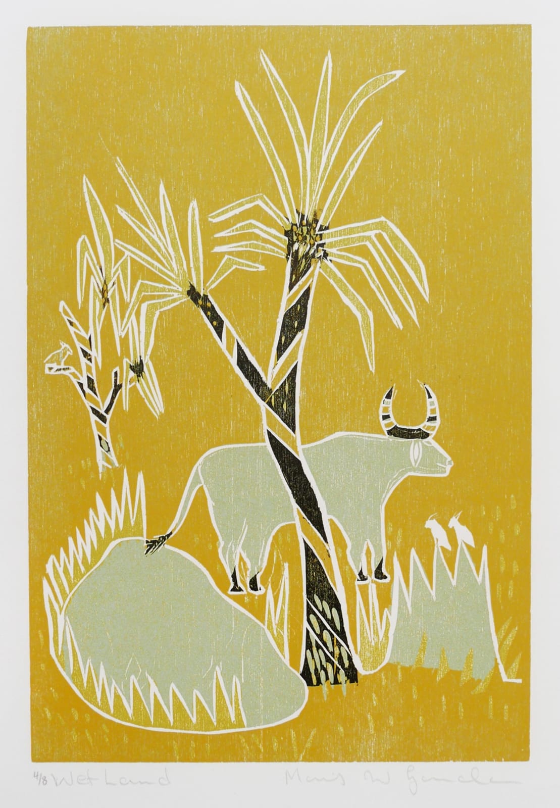 Mavis Warrngilna Ganambarr, Wetland, 2011