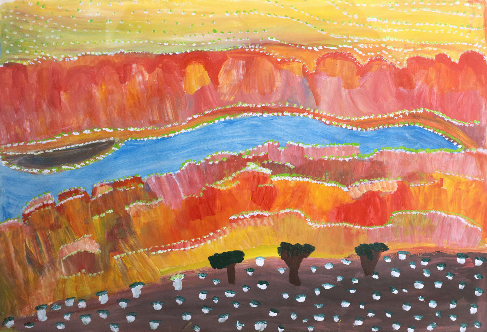 Janyka Ivy Nixon, Louisa Downs - Walmajarri, 1997