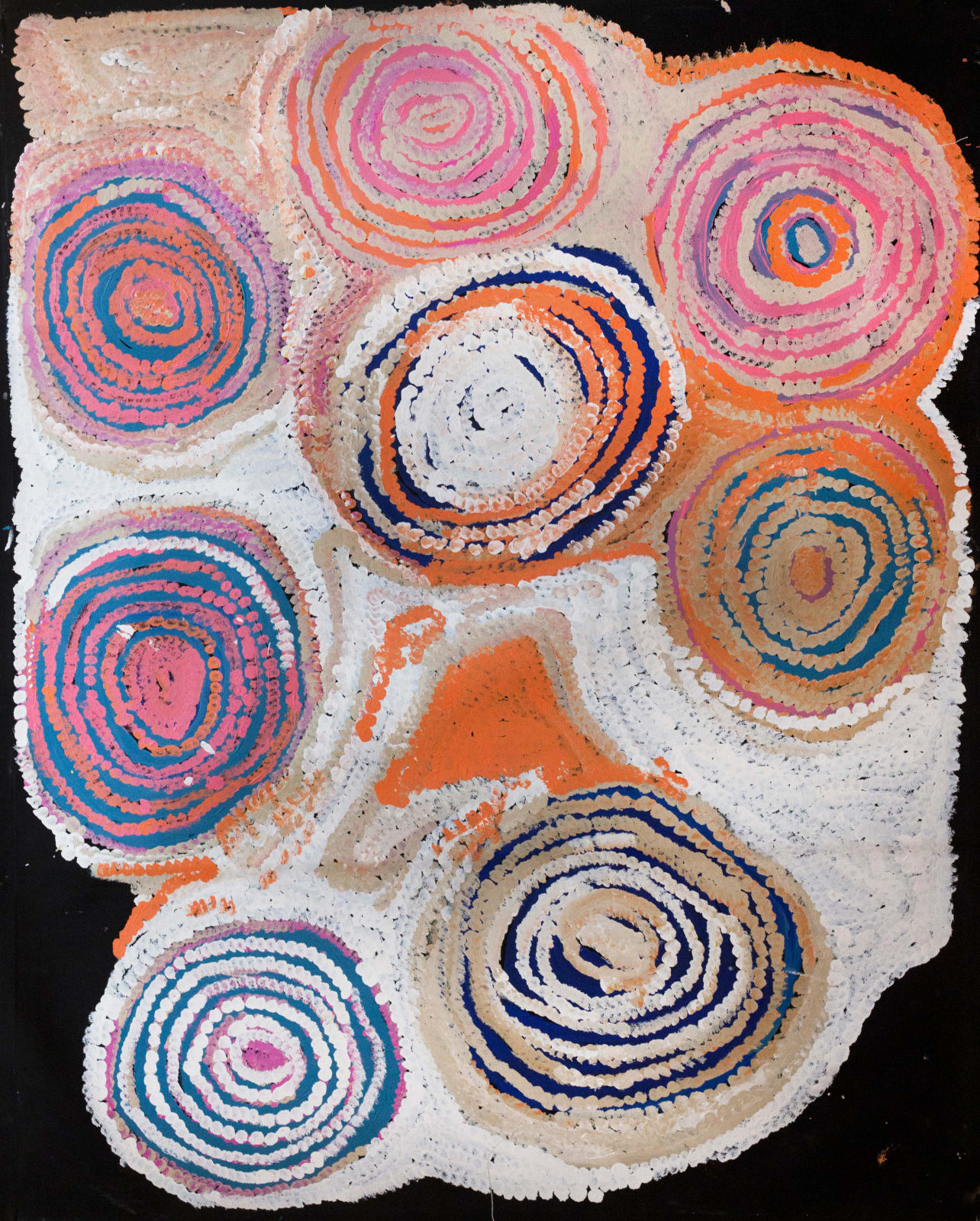 Nyarapayi Giles, Warmurrungu - Eight Circles, 2018