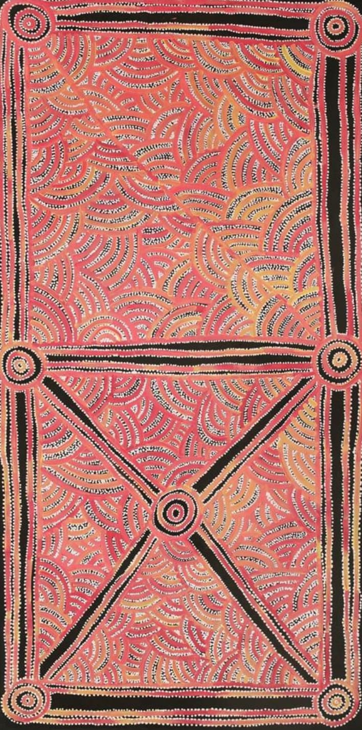 Antonia Napangardi Michaels, Lappi Lappi Jukurrpa (Lappi Lappi Dreaming), 2022