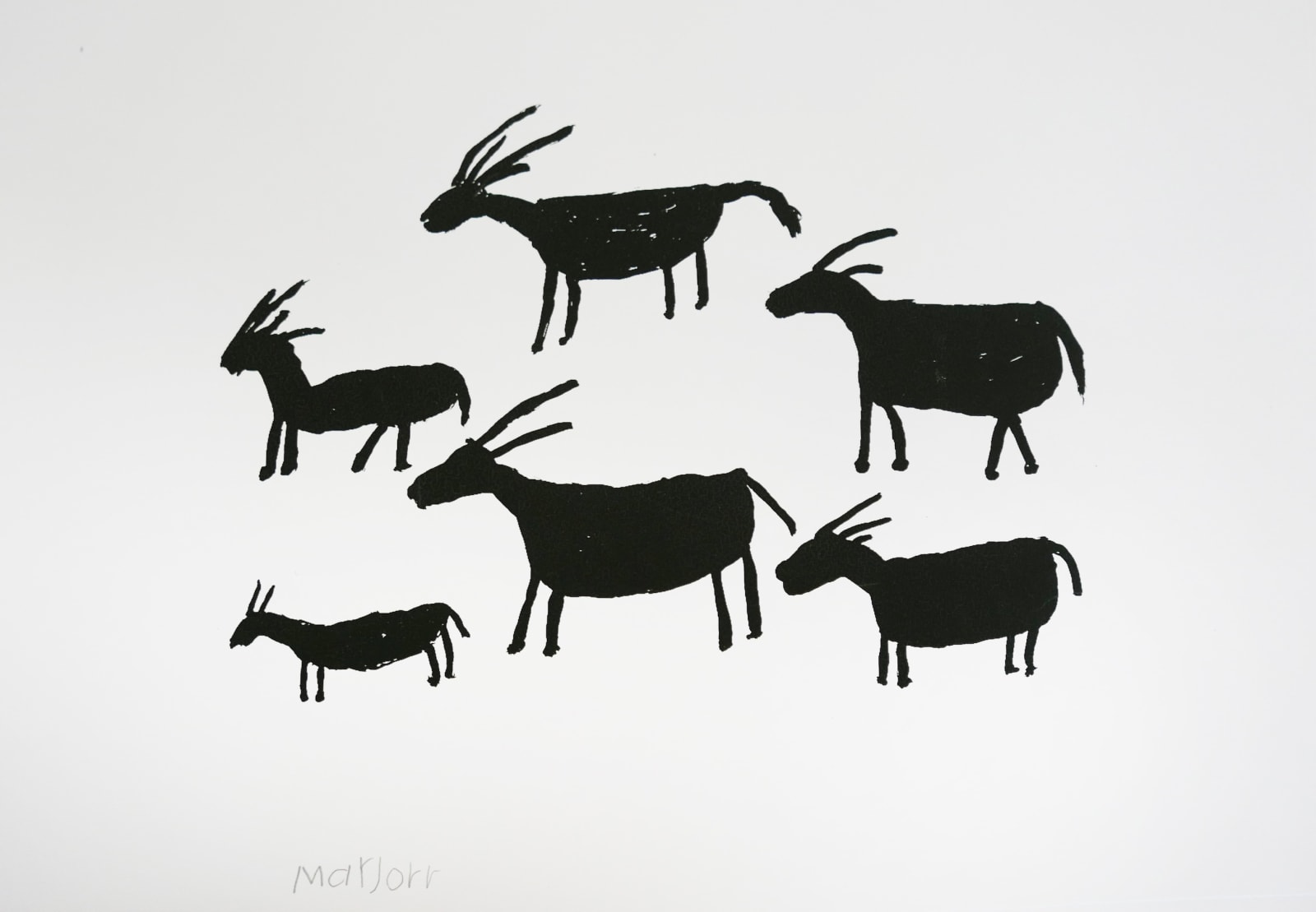 Marjorie Keighran, screenprint, Borroloola, Aboriginal artist and artwork.