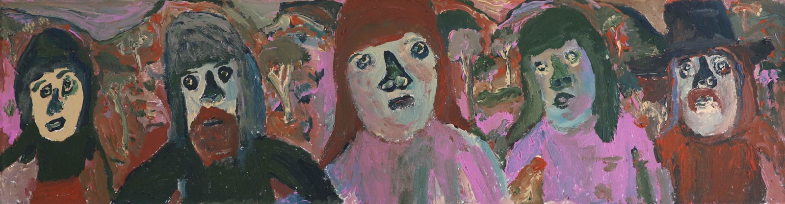 Adrian Jangala Robertson, Family in Yalpirakinu, 2024