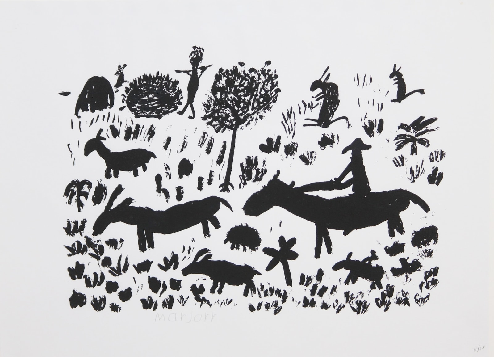 Marjorie Keighran, screenprint, Borroloola, Aboriginal artist and artwork.