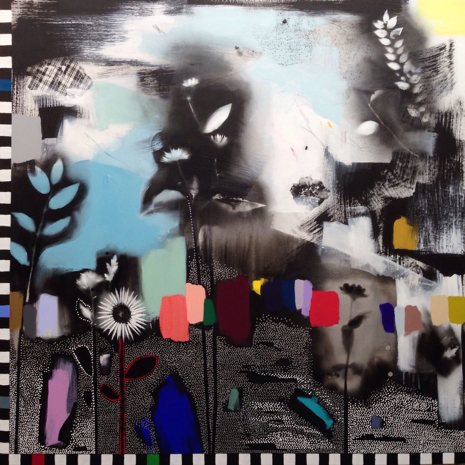 Emily Filler, Dreamscape (wildflowers) II, 2016