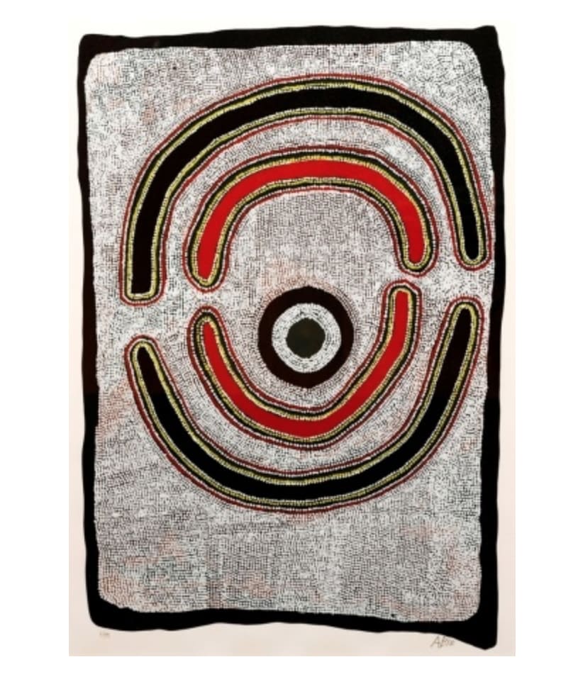 Abie Jangala, Women's Water Dreaming, 2000