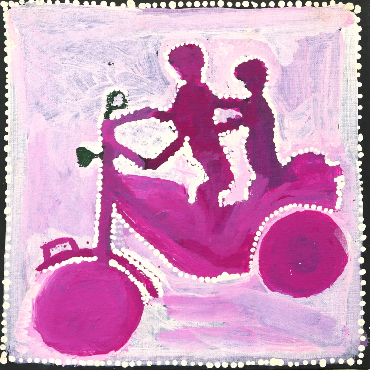 Rebecca Hossack Gallery in London presents works by Australian Aboriginal Utopia artist Motorbike Paddy, drawing on the legacy of Emily Kam Kngwarray and the Utopia region