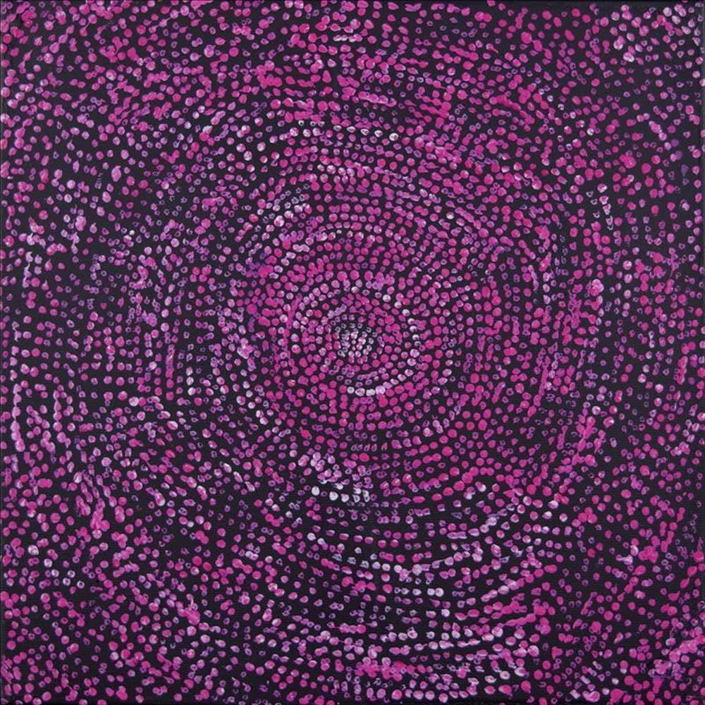 Sarah Nangala Flemming, Ngapa Jukurrpa (Water Dreaming)- Puyurru, 2016