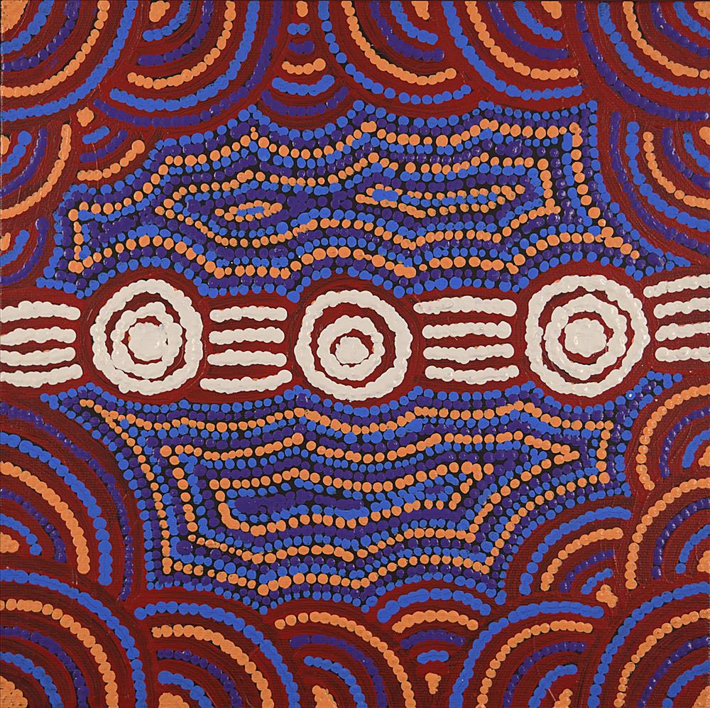 Jamie Lee Nampijinpa Brown, Ngapa Jukurrpa (Water Dreaming) - Mikanji