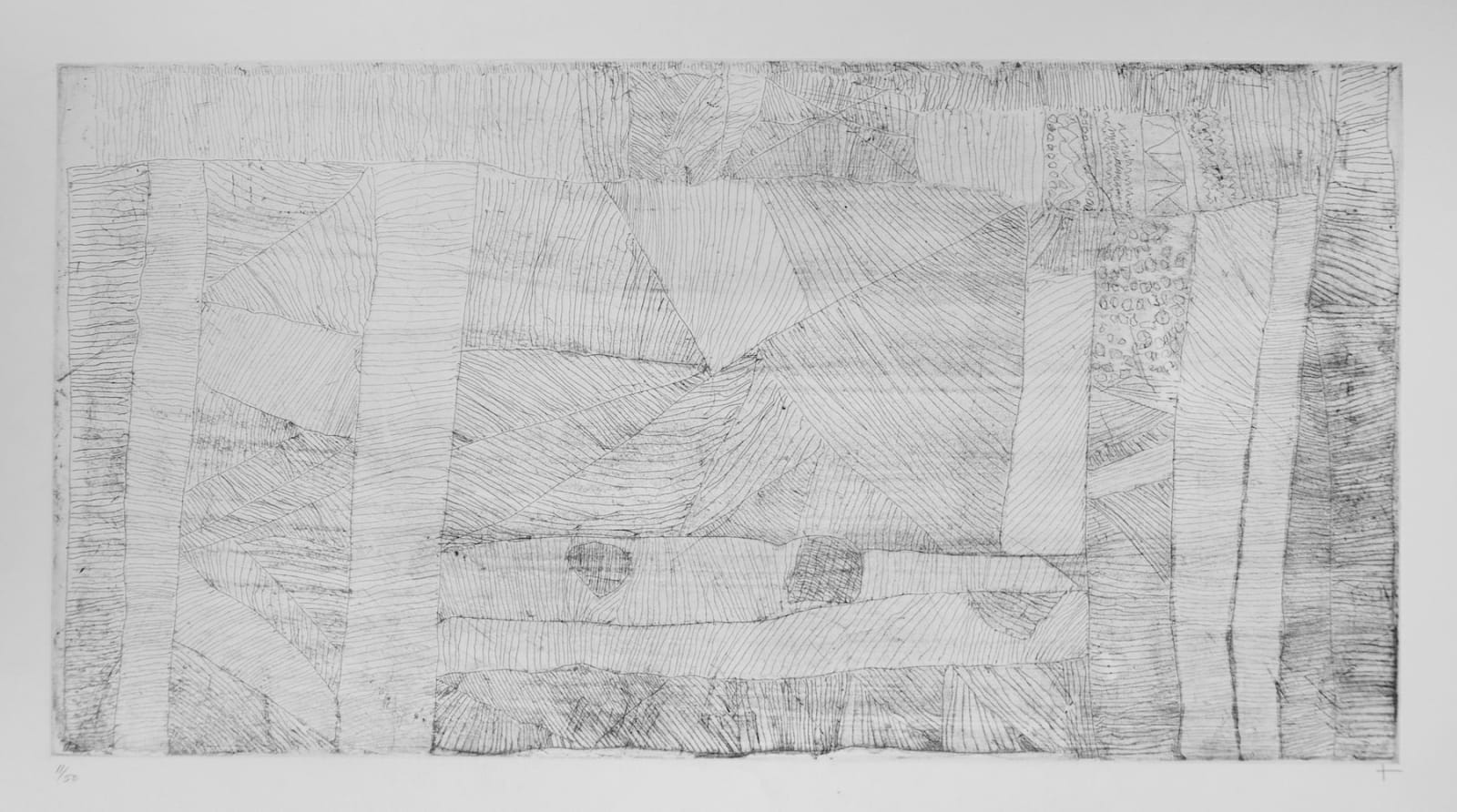 Kitty Kantilla, etching and aquatint, Tiwi, Aboriginal artist and artwork.