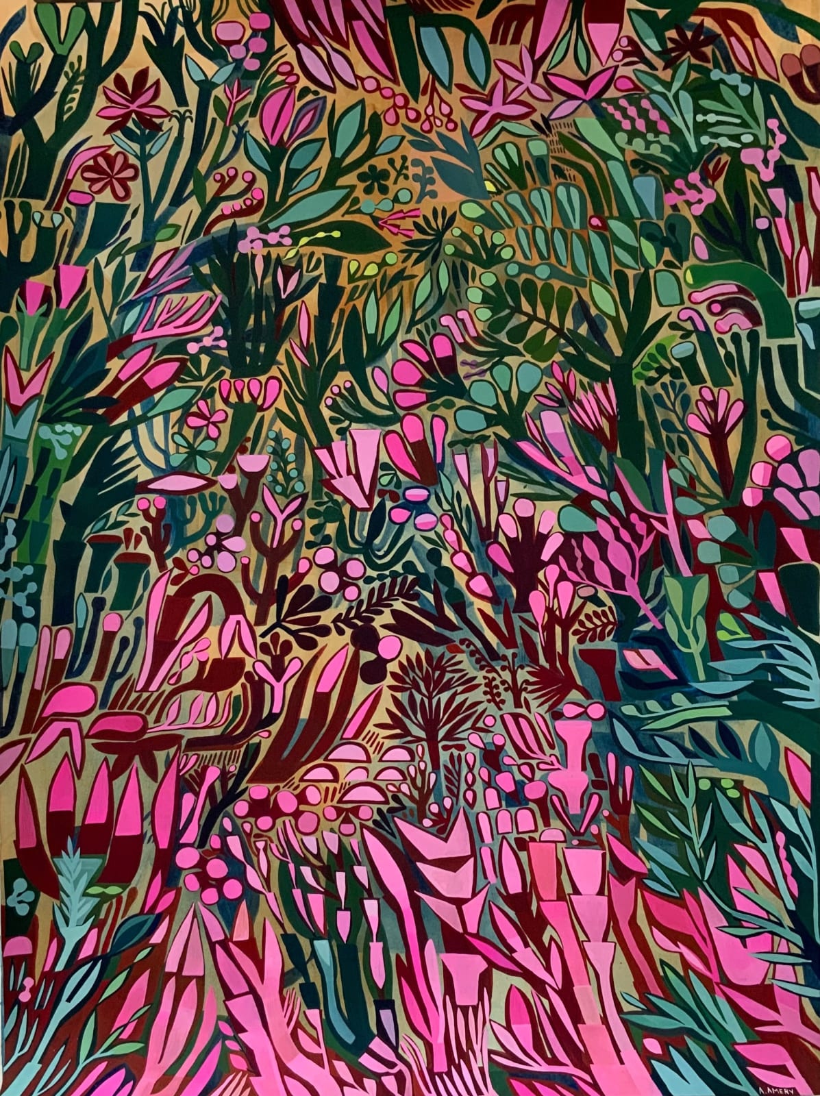Ashley Amery, Dancing Rainforest, 2024