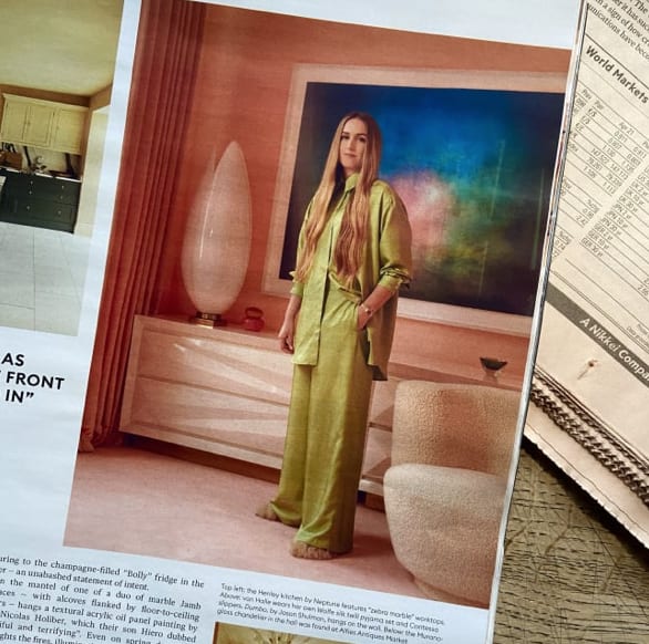 Jason Shulman, Jason Shulman Installation Photograph in The Financial Times, 2023