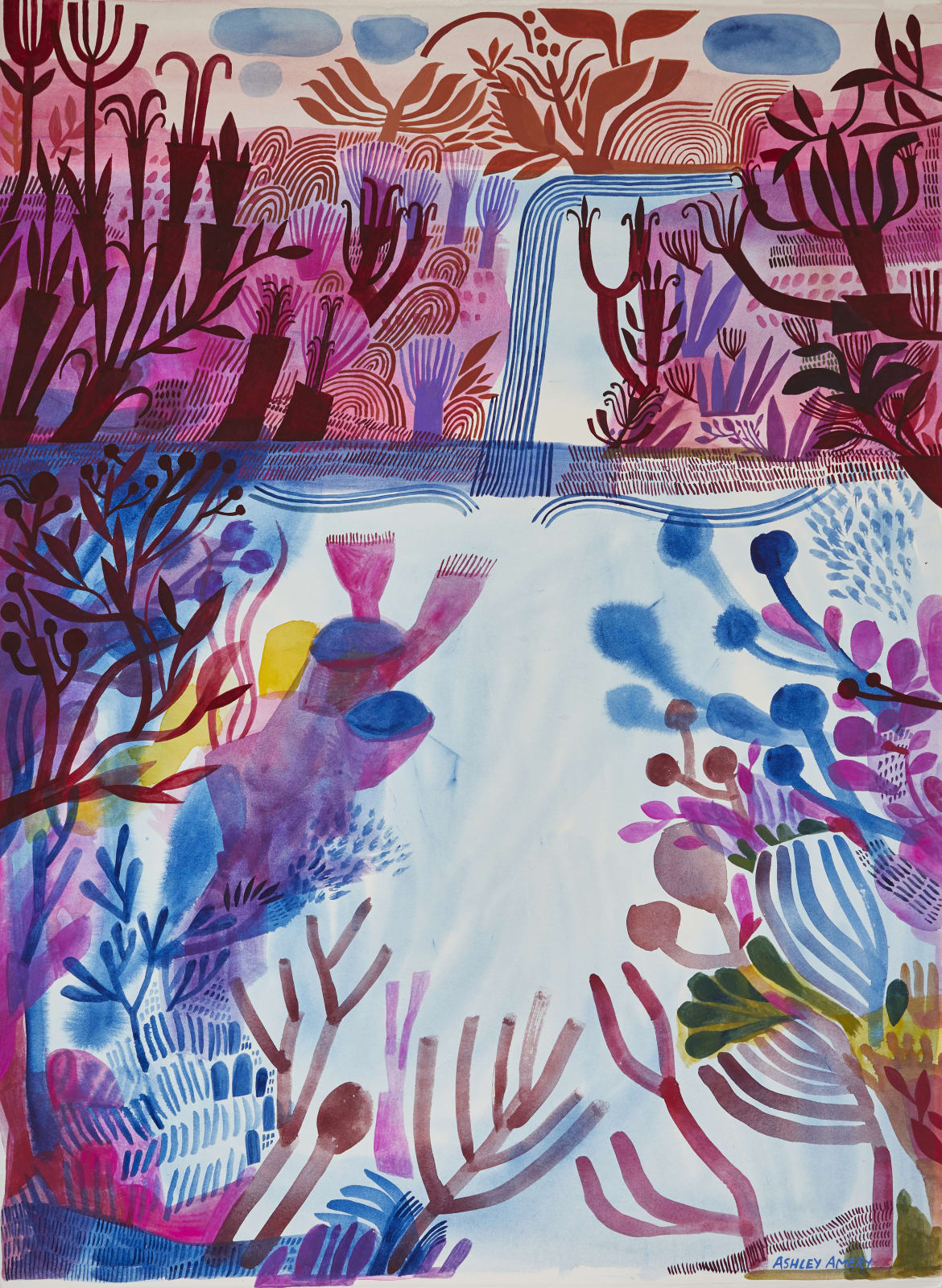 Ashley Amery, Underwater Plunge, 2020