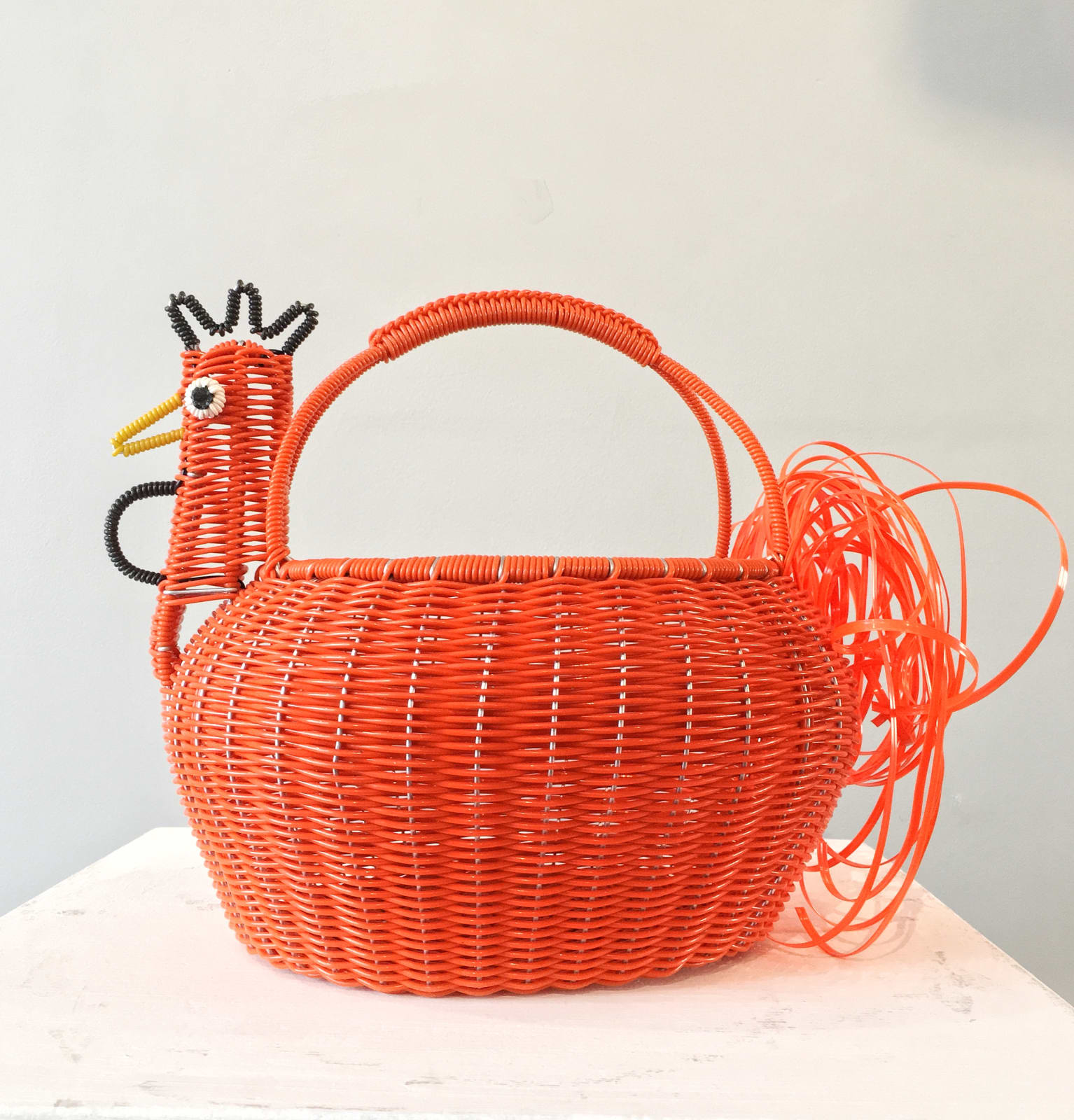 Mexican Artisan Collective, Large Chicken Orange